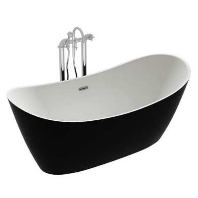 Ванна акриловая Calani Lotus White/Black